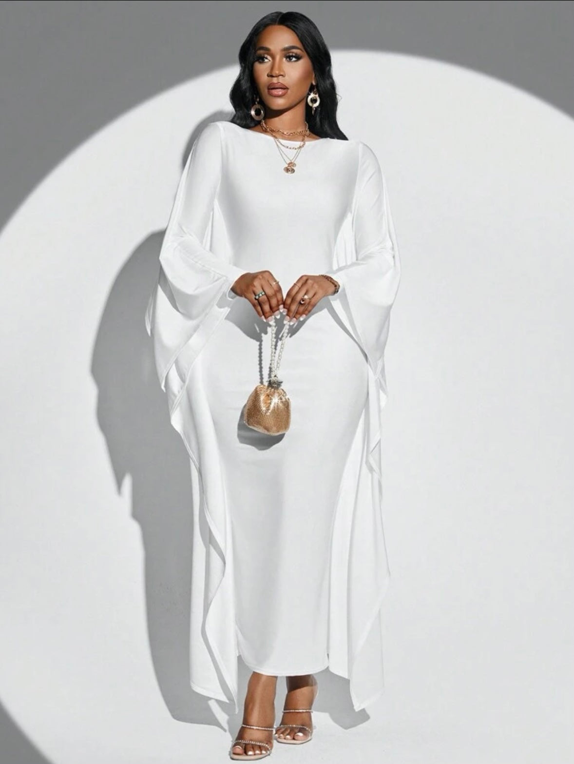 Batwing Maxi Dress