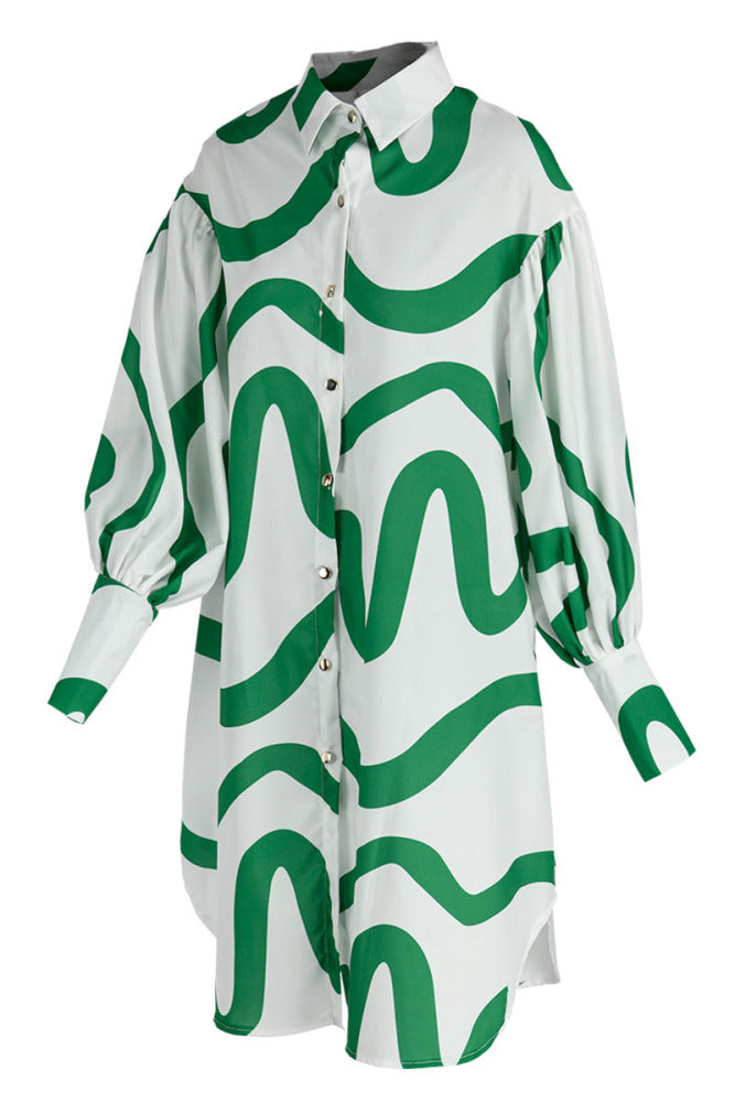 Ankara Print Tunic Dress