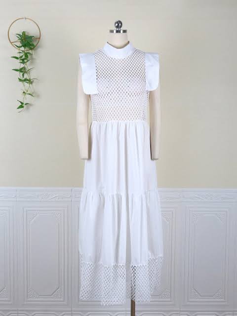 Hollow Out Loose Dress