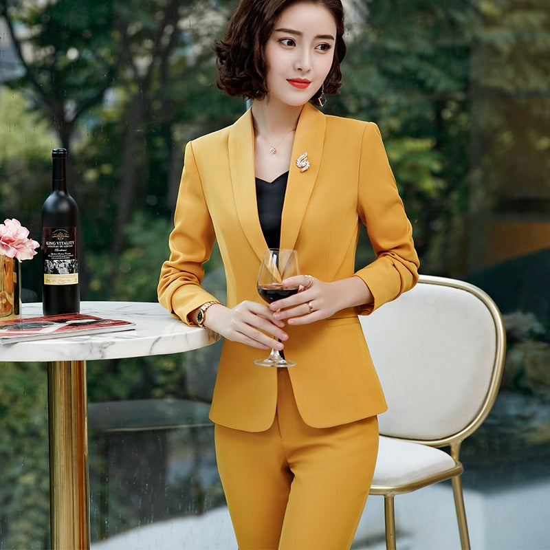 Shawl Collar Slim Fit Suit
