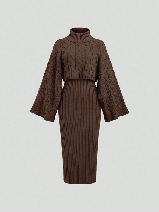 Mocha Luxe Knitwear Set