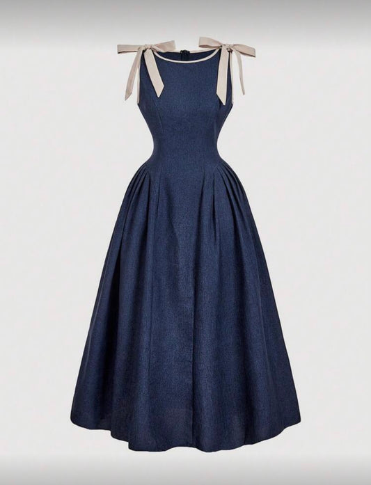 Navy Empress Dress