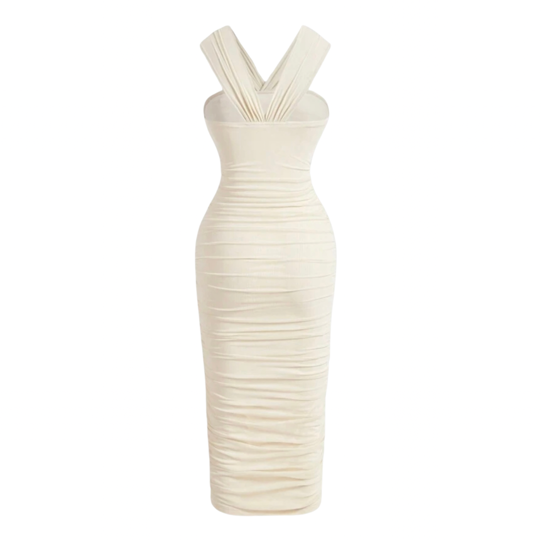 Ruched Cocktail Dress