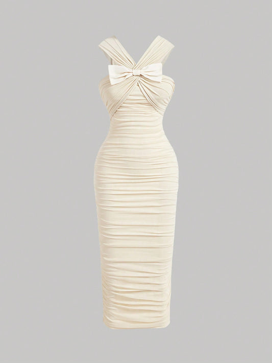 Ruched Cocktail Dress